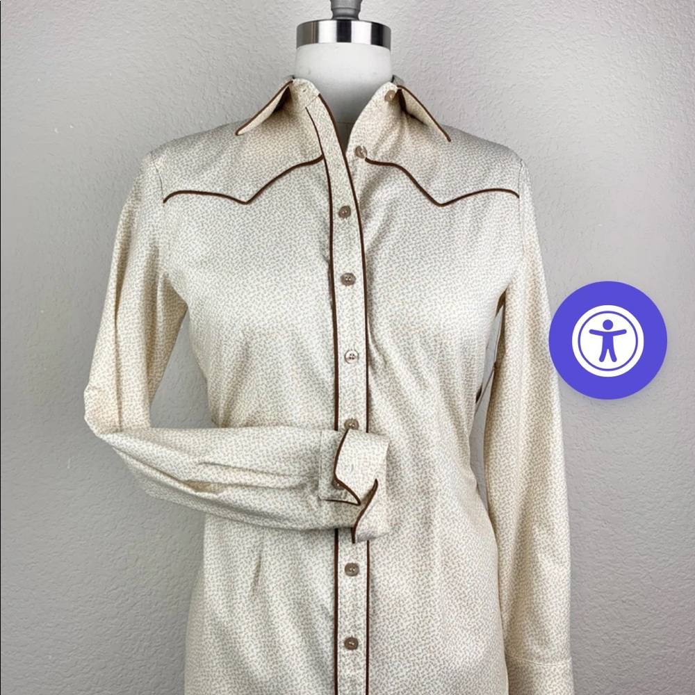 CR Ranch Wear Show Shirt. Pro Sandy XS